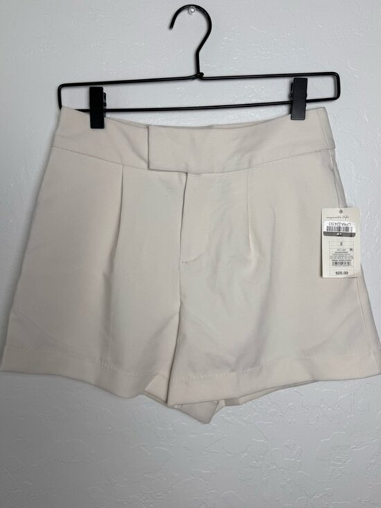 Pants - Off White High-Rise Tailored Shorts